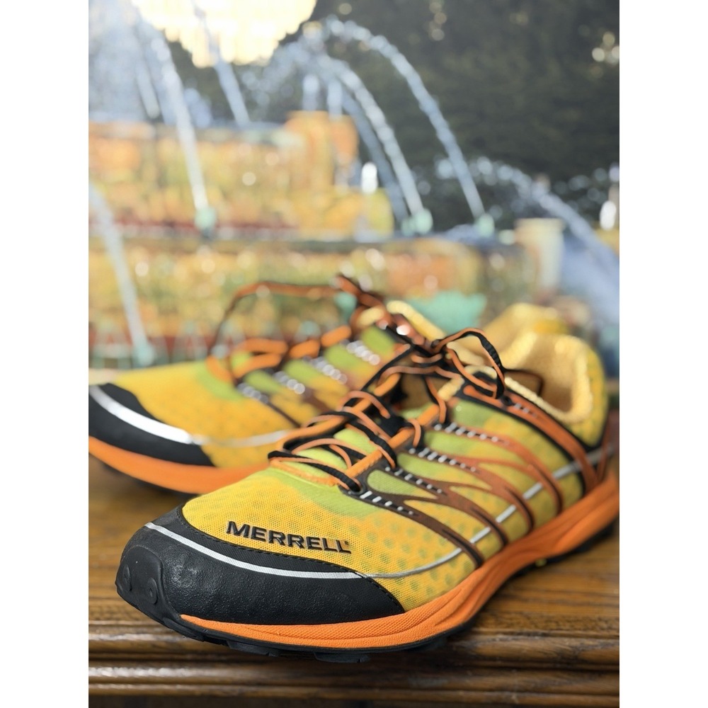 Merrell running shoes mix master lime zest Sz 9 J38381 1 Flaw Running